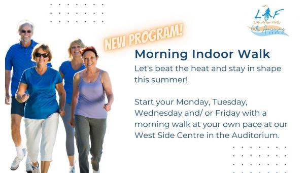 NEW WSC Program: Morning Indoor Walk